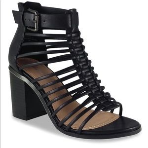 Black Strappy Alice Sandal